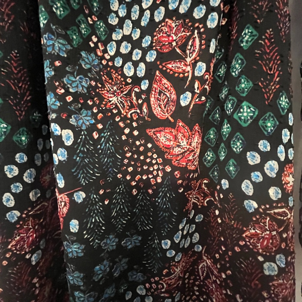 LOFT Long Sleeve Sundress with Square Neck - Picture 5 of 5